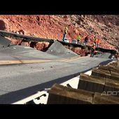 Arizona Geology: Bitter Spring landslide extends downslope from US89