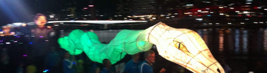 Brisbane : parade des lanternes 