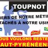 Soutien aux salariés de l’usine Toupnot à Lourdes