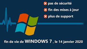 Fin de Windows 7 - Désinstaller la KB4493132 intitulée "Windows 7 SP1 support notification"