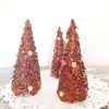 Sapins de Noël en cornets de glace