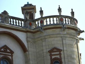 Les gargouilles extérieures du château de Saint-Germain-en-Laye