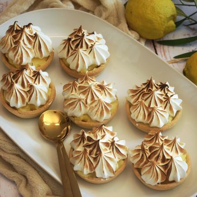 Tartelettes au citron meringuées