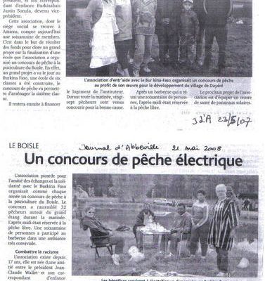 Article de presse 2007/2008 - Journal d'Abbeville