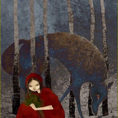 Le petit chaperon rouge en illustration - Marija Jevtic