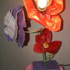 Lampe fleur...