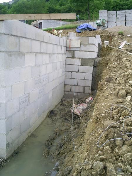 construction du vide-sanitaire.