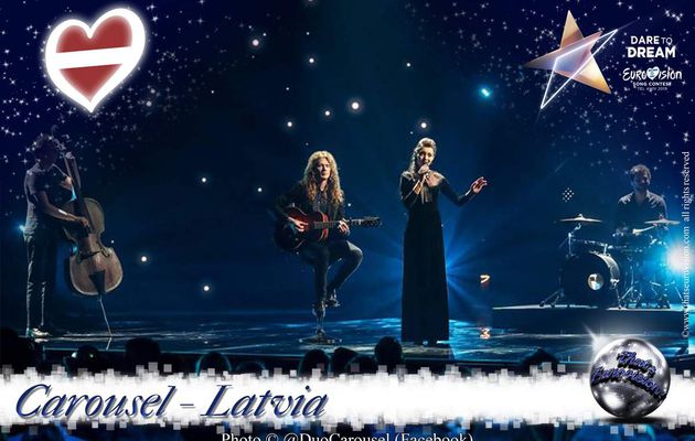 Latvia 2019 - Carousel - That Night (Lyrics)