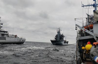 Le CMT L'Aigle rejoint la force de guerre des mines de l'OTAN en mer Baltique