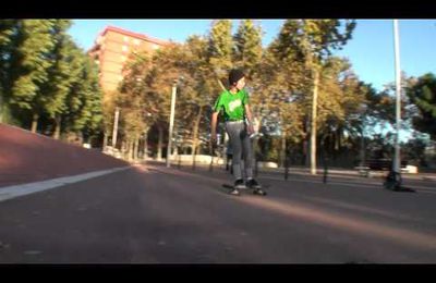 Frontside tailslide revert à Barcelone