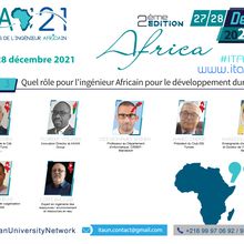 JIA'21 - Panel 3 : «Quel rôle pour l'ingénieur Africain pour le développement durable ?»