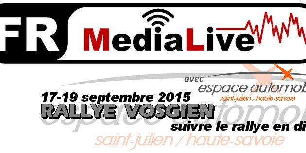 écoutez FR Media Live pour le 30eme rallye Vosgien