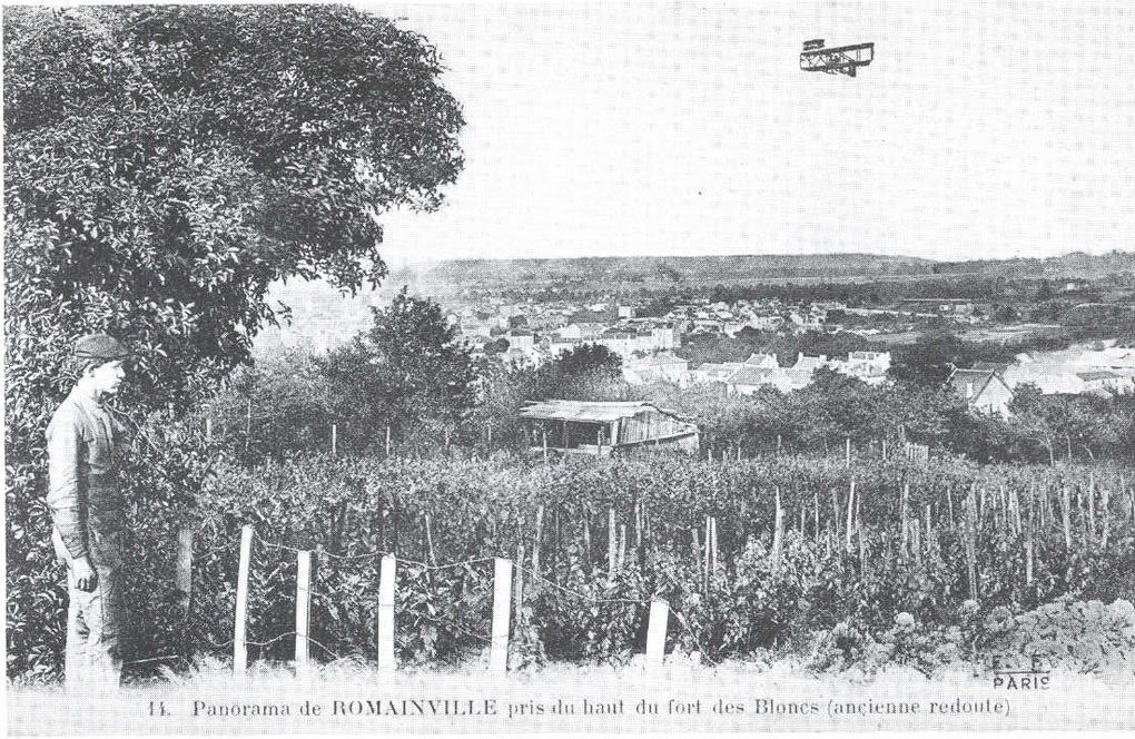 Collection de cartes postales anciennes de lieux, de personnes ou d'évènements romainvillois souvent oubliés.