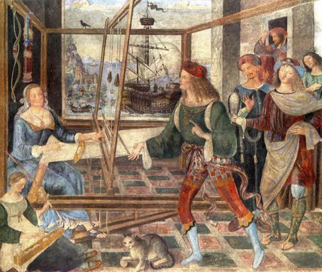 Un jour une oeuvre (27) : Pinturicchio, Le retour d'Ulysse
