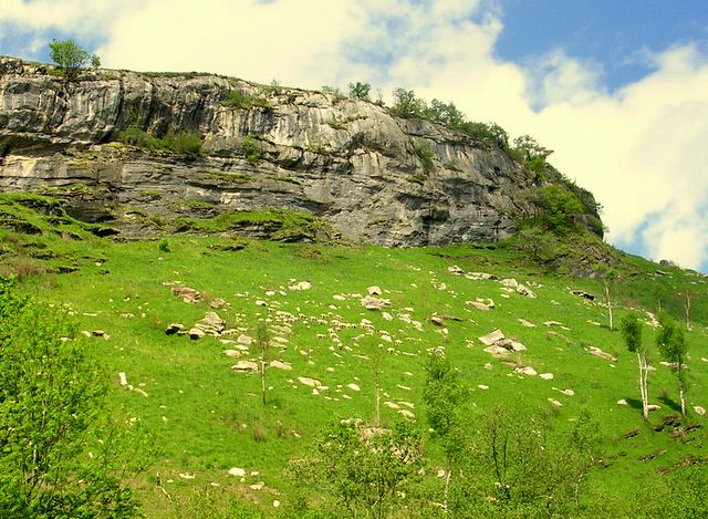 1ère étape de transhumance pour un mois (de mi-mai à mi-juin), avant de revenir cet automne