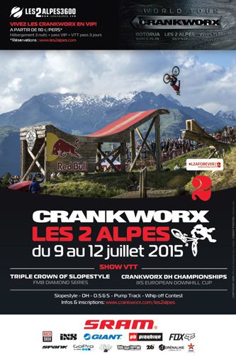 Crankworx 2016 aux Gets pour un bail de 3 ans