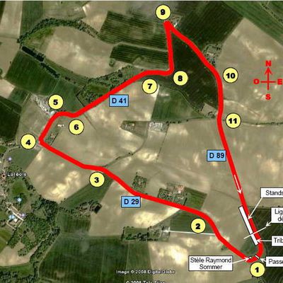 le circuit de CADOURS