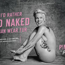 L'image du jour: Pink pour PETA