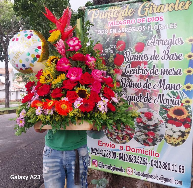 "Punto de Girasoles Milagro de Dios" ofrece variedad de flores en el Trigal Norte en el Día de las Secretarias (Publicidad)