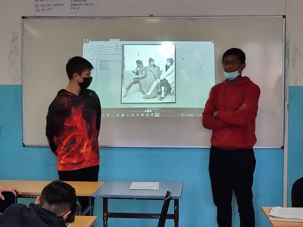 Intervention &quot;Hors les Murs du Mémorial de Rivesaltes pour l'EPI 3eme &quot;Camps et Mémoire&quot;