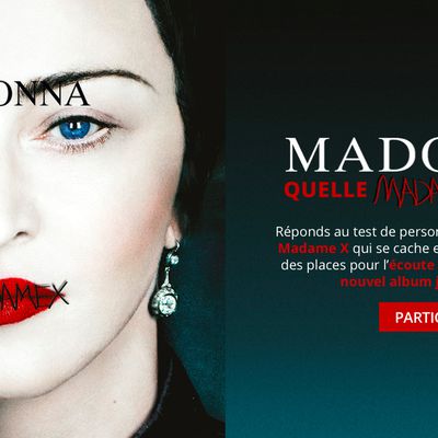 Pour écouter Madame X en avant-première, c'est par ici ! 