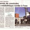 Article du Parisien 23/05/09 - Le Permis de la Médiathèque tombe à l'eau