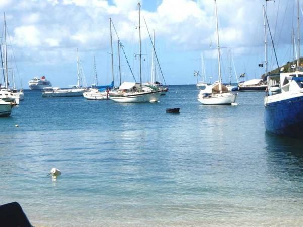 Mouillage de l'île de Bequia