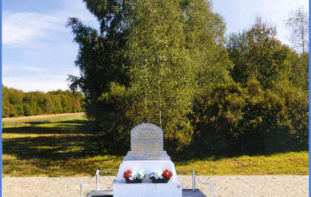 Cérémonie commémorative à la stèle du Ruchard le 6 octobre 2018