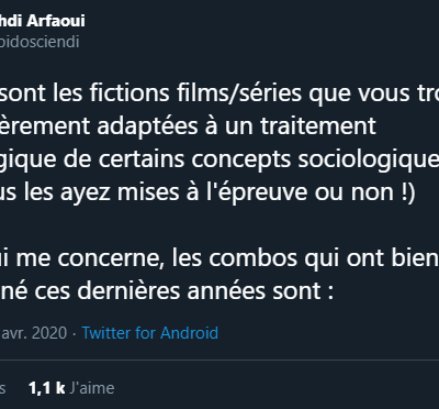 La pop-sociologie, vue de droite