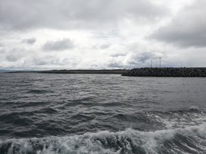 En mer... avec une halte au port d'Inishmaan que je regarde avec nostalgie...