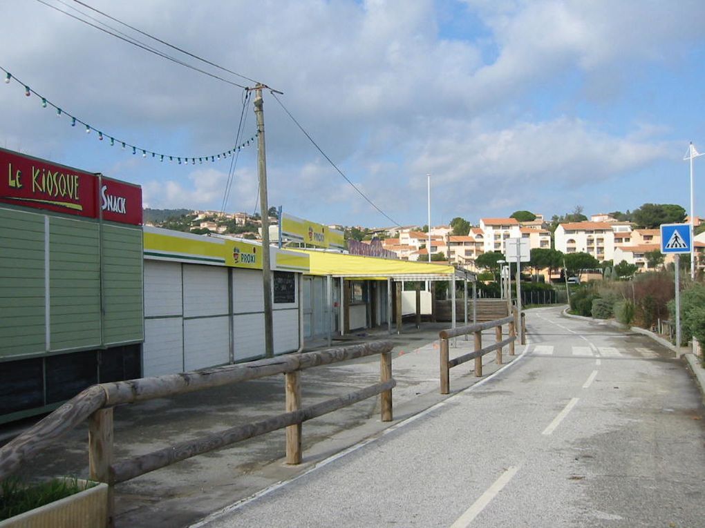 Quelques vues du tracé empruntant les pistes et chemein situés sur le domaine du conservatoire du littoral.