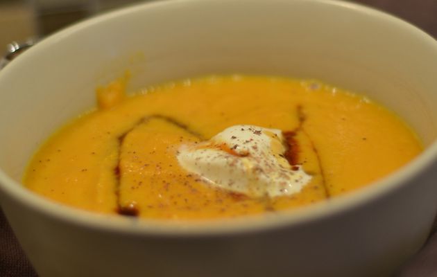Velouté carotte-gingembre / Carrot ginger soup