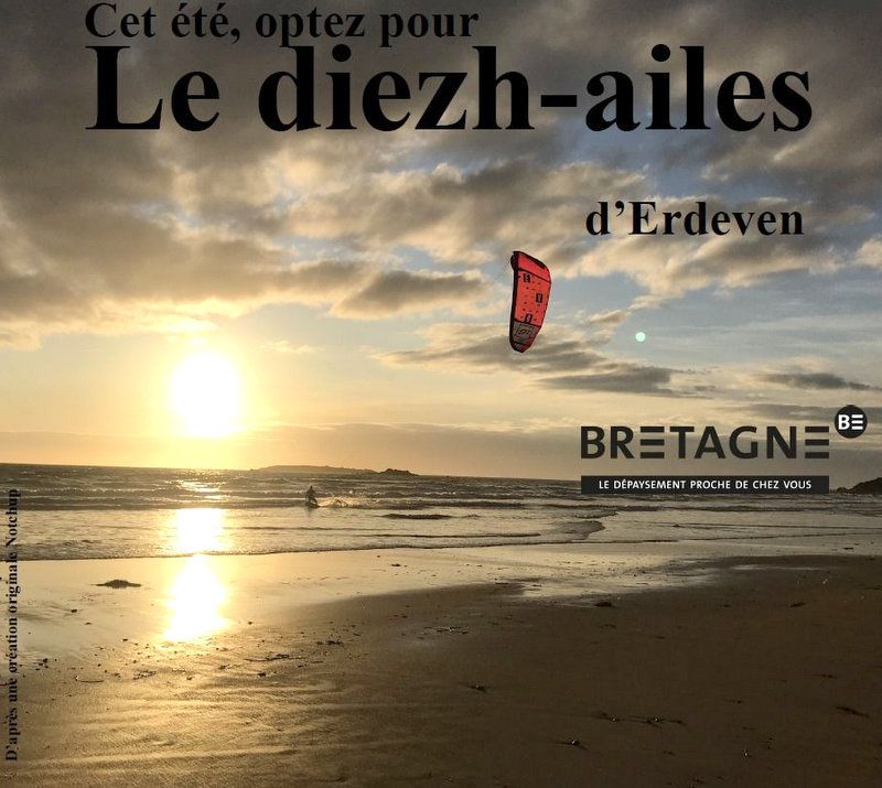 LES PUBLICITES... POUR LA BRETAGNE, A CONDITION DE TRADUIRE LES LEGENDES EN BON FRANCAIS !.