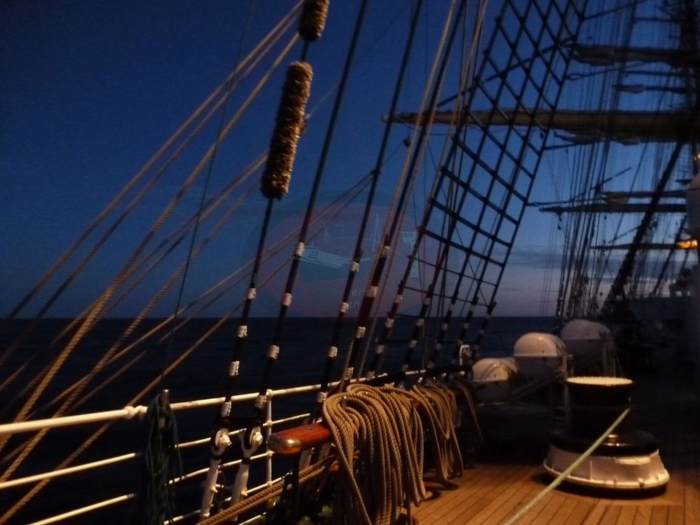 Embarquement à bord du Kruzenshtern du 27 mai au 10 juin 2014.