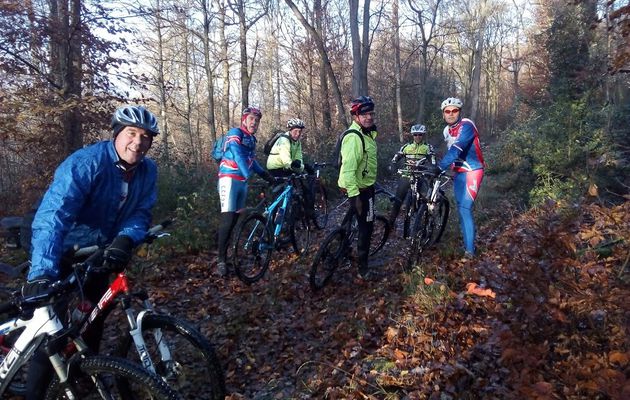 Sortie VTT du 26-11-2017