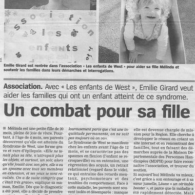 ARTICLE LE JOURNAL "LA MARSEILLAISE"