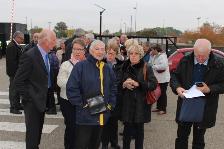 Les participants au voyage de la Région Grand Est