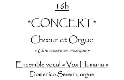 Concert choeur et orgue à St Louis en l'Ile - Paris 4° le 23 novembre à 16 h