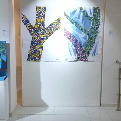 Colectiva OPUS en Melaká Art Gallery, Bogotá. Marzo 2018