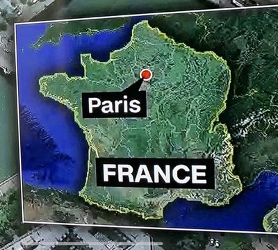 Attaque au couteau à la préfecture de police : CNN oublie l’Alsace et la Moselle dans une carte de France