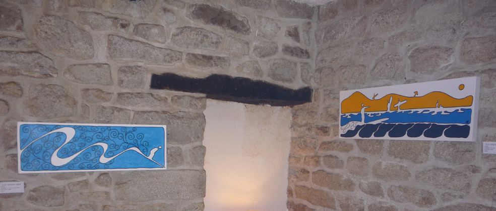 expo à la Clef de la Presqu'île, LA crêperie de Plouharnel.