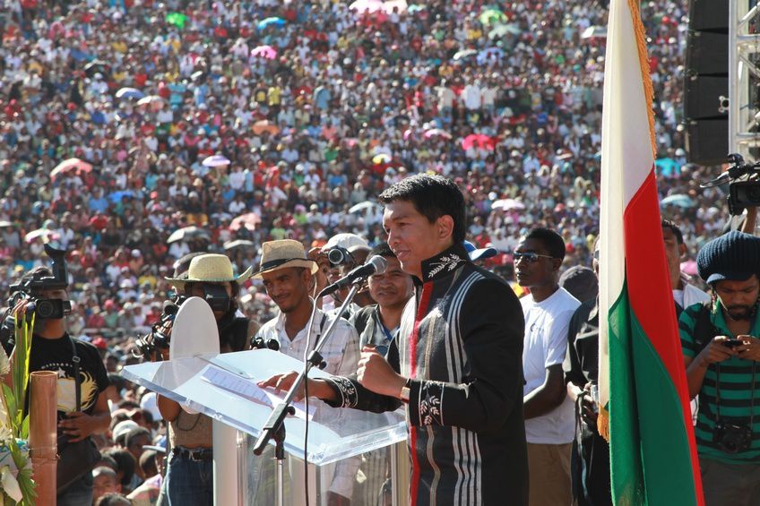 Dans le cadre du IIè anniversaire de la IVèRépublique, le couple présidentiel, Andry et Mialy Rajoelina, a inauguré le «Coliseum de Madagascar» sis à Antsonjombe. 3è partie. Photos: Harilala Randrianarison