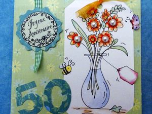 Cartes d'anniversaire 50 ans