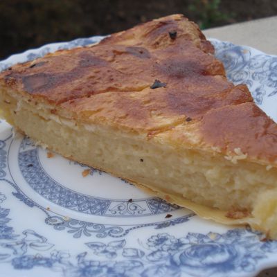 Galette des rois à la poudre d'amande et au lait