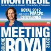 Premier grand meeting de Ségolène Royal‏