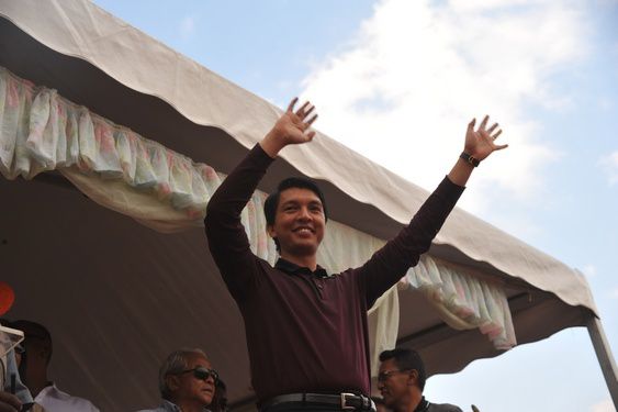 Vendredi 12 octobre 2012. Le Président Andry Rajoelina : première visite dans la Région Itasy (Soavinandriana, Analavory, Ampefy).