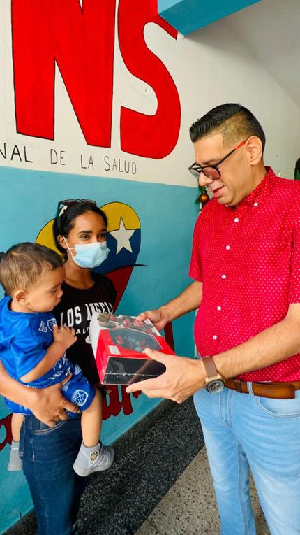 Más de 140 niños recibieron regalos del Día de Reyes durante jornada en el Hospital Carabobo - Naguanagua 