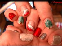 Nail Art de Noël 