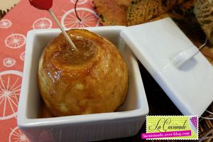 Pomme au four au Caramel Beurre Salé