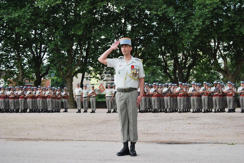 Passation de commandement régimentaire